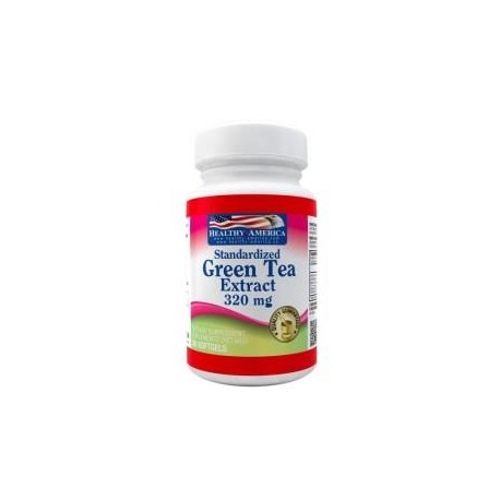 GREEN TEA EXTRACT 320 mg * 60 softgels (ENVÍOS REGIONALES Y NACIONAL) HEALTHY AMERICAN