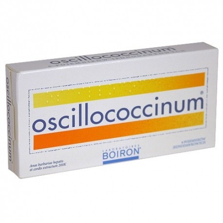 OSCILLOCOCCINUM (BOIRON HOMEOPATICO ESTADOS GRIPALES NO PRODUCE SUEÑO) CAJA* 6 DOSIS