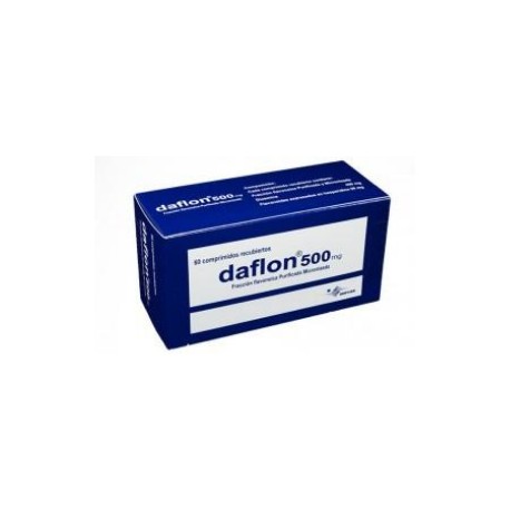 Daflon 500 mg (FARMACUNDINAMARCA) Caja*60 Comprimidos Recubiertos – Les Laboratoires Servier