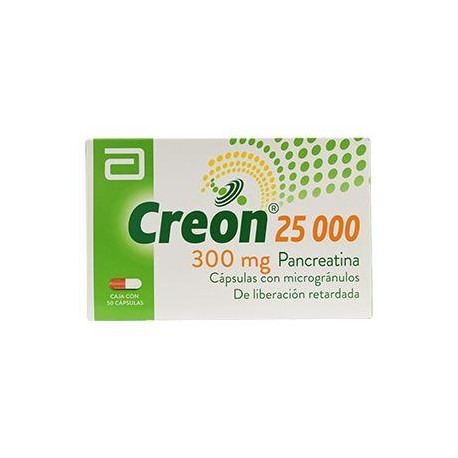 CREON 25000 CAJA * 50 tabletas (Envíos a todos los municipios de Cundinamarca)