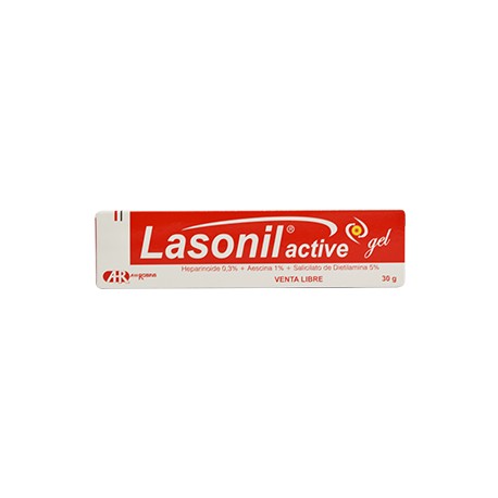 LASONIL ACTIVE GEL TUBO 30 GR (AYUDA A MORETONES EN LA PIEL) (FARMACUNDINAMARCA)