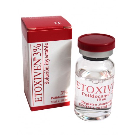 ETOXIVEN 3% (POLIDOCANOL 3% AMPOLLA) FCO*10ML (envios a toda cundinamarca)