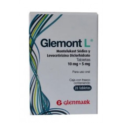 Glemont L (ENVIOS A TODA COLOMBIA ) CAJA*28 TABLETAS