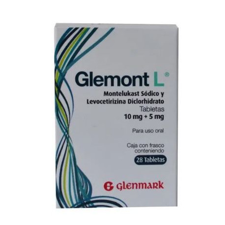 Glemont L (ENVIOS A TODA COLOMBIA ) CAJA*28 TABLETAS