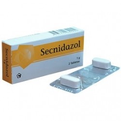 SECNIDAZOL (FARMACUNDINAMARCA) 1GR PENTHA CAJA*2 TABLETAS