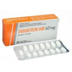 Diamicron MR 60 mg (FARMACUNDINAMARCA) Caja*30 Comprimidos - Les Laboratoires Servier