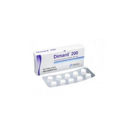 Dimard 200 mg (FARMACUNDINAMARCA) Caja*20 Tabletas Recubiertas – Laboratorios Metlen Pharma