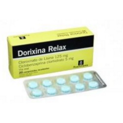 Dorixina Relax 125 mg / 5 mg (FARMACUNDINAMARCA) Caja*20 Comprimidos Recubiertos – Scandinavia Pharma