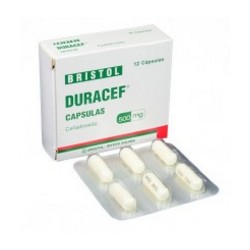 Duracef 500 mg (FARMACUNDINAMARCA) Caja*12 Cápsulas - Bristol