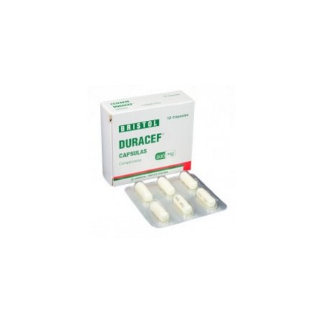 Duracef 500 mg (FARMACUNDINAMARCA) Caja*12 Cápsulas - Bristol