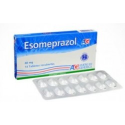 Esomeprazol 40 mg (FARMACUNDINAMARCA) Caja*14 Tabletas Recubiertas – American Generics