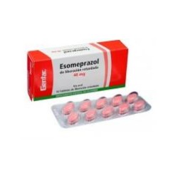 Esomeprazol 40 mg (FARMACUNDINAMARCA) Caja x 10 Tabletas de Liberación Retardada – Genfar