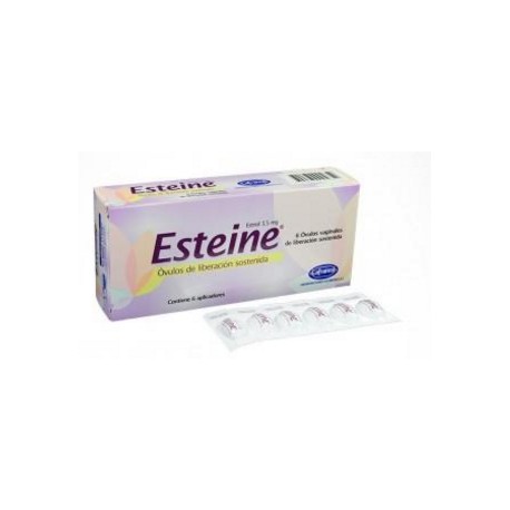 Esteine 3.5 mg (FARMACUNDINAMARCA) Caja* 6 Óvulos Vaginales - LaFrancol