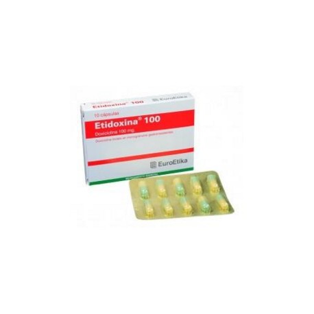 Etidoxina 100 mg (FARMACUNDINAMARCA) Caja*10 Cápsulas - Euroetika