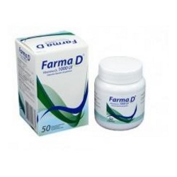 Farma D 1000 UI (FARMACUNDINAMARCA) Frasco*50 Cápsulas Blandas – Farma De Colombia