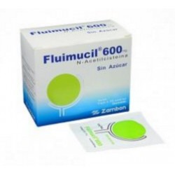 Fluimucil 600 mg (FARMACUNDINAMARCA) Caja*30 Sobres Sabor a Naranja - Zambon