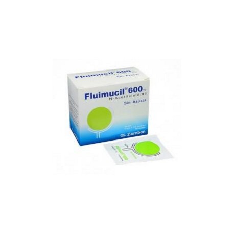 Fluimucil 600 mg (FARMACUNDINAMARCA) Caja*30 Sobres Sabor a Naranja - Zambon