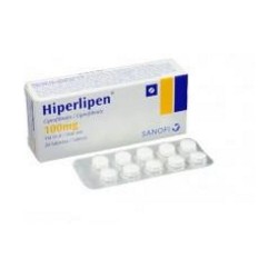 Hiperlipen 100 mg (FARMACUNDINAMARCA) Caja Con*20 Tabletas – Sanofi Aventis