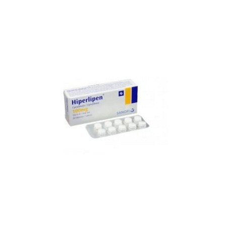 Hiperlipen 100 mg (FARMACUNDINAMARCA) Caja Con*20 Tabletas – Sanofi Aventis