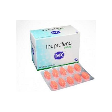 Ibuprofeno 800 mg ( ENVIOS REGIONAL NACIONAL) Caja *50 Tabletas Recubiertas – Tecnquímicas