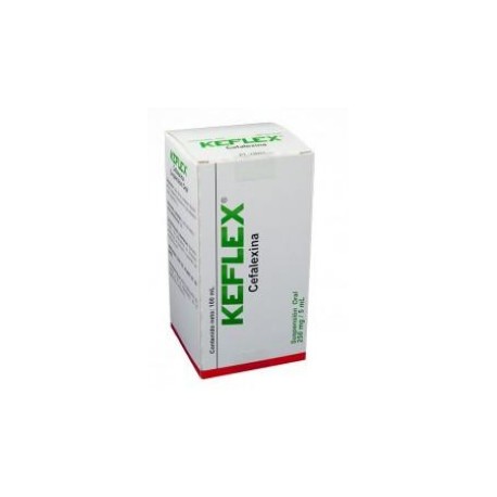 Keflex 250 mg (FARMACUNDINAMARCA) Frasco*100 mL Suspensión OraL_ Farma De Colombia