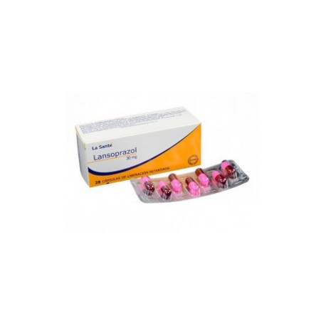 Lansoprazol 30 mg (FARMACUNDINAMARCA) Caja*28 Cápsulas de Liberación Retardada_La Santé