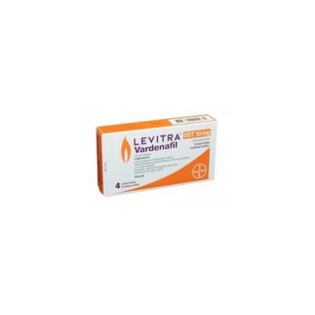 Levitra Odt 10 mg (FARMACUNDINAMARCA) Caja*4 Comprimidos Orodispersables - Bayer