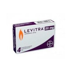 Levitra 20 mg (FARMACUNDINAMARCA) Caja*4 Comprimidos Recubiertos - Bayer