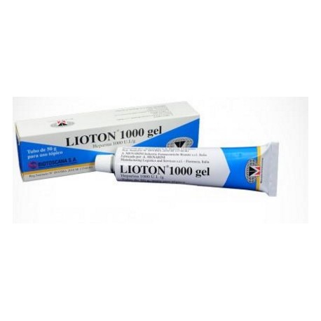 Lioton 1000 Gel (FARMACUNDINAMARCA) Tubo*50 g _Ropsohn Therapeutics