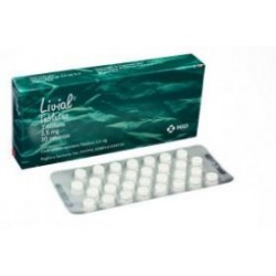 Livial 2.5 mg (FARMACUNDINAMARCA) Caja*30 Tabletas _N.V. Organon