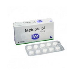 Metoprolol 50 mg (FARMACUNDINAMARCA) Caja*30 Tabletas - Tecnoquímicas