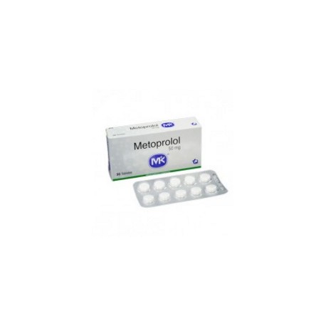 Metoprolol 50 mg (FARMACUNDINAMARCA) Caja*30 Tabletas - Tecnoquímicas