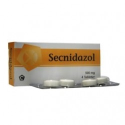 SECNIDAZOL (FARMACUNDINAMARCA) 500MG CAJA*4TABLETAS