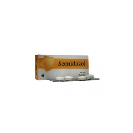 SECNIDAZOL (FARMACUNDINAMARCA) 500MG CAJA*4TABLETAS