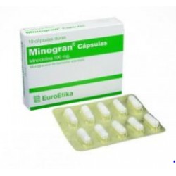 Minogran 100 mg ( ENVIOS REGIONALES Y NACIONAL) Caja*10 Capsulas Duras - EuroEtika