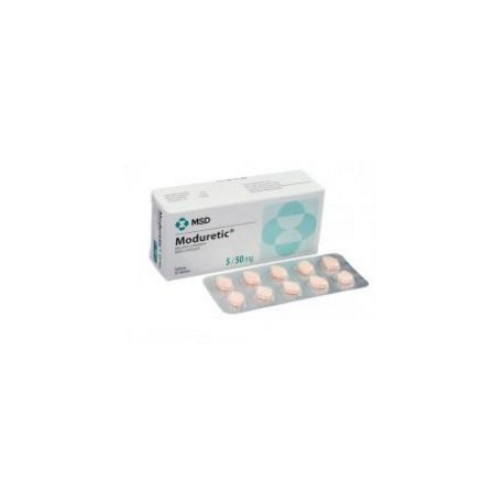 Moduretic 5/50 mg (FARMACUNDINAMARCA) Caja*30 Tabletas_Merck