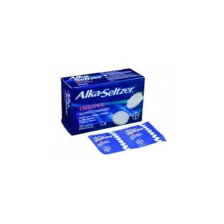 Alka-Seltzer Original Efervescentes – Acidez Agrieras (FARMACUNDINAMARCA) caja*12 tabletas