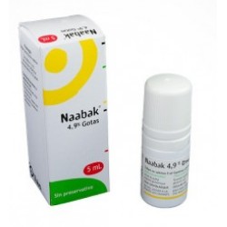 Naabak 4.9 % Caja (FARMACUNDINAMARCA) Frasco Gotero *5 mL _Laboratorios Théa