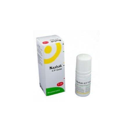 Naabak 4.9 % Caja (FARMACUNDINAMARCA) Frasco Gotero *5 mL _Laboratorios Théa