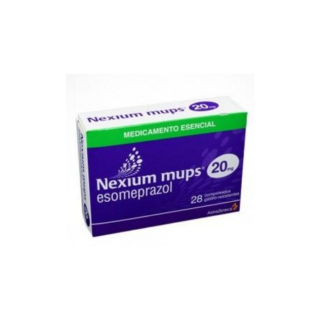 Nexium Mups 20 mg (FARMACUNDINAMARCA) Caja*20 Comprimidos - AstraZeneca