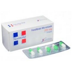 Normolip 200 mg (FARMACUNDINAMARCA) Caja *20 Cápsulas - Laboratorios Synthesis