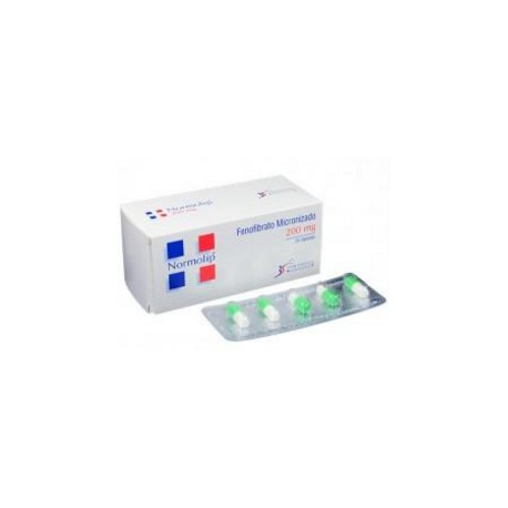 Normolip 200 mg (FARMACUNDINAMARCA) Caja *20 Cápsulas - Laboratorios Synthesis