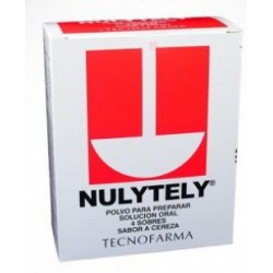 Nulytely Caja *4 Sobres (FARMACUNDINAMARCA) Sabor a Cereza Polvo Para Preparar_Tecnofarma