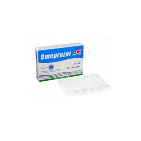 Omeprazol 20 mg (FARMACUNDINAMARCA) Caja*30 Cápsulas_American Generics