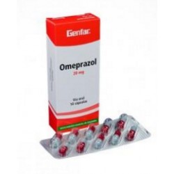 Omeprazol 20 mg (FARMACUNDINAMARCA) Caja*10 Cápsulas - Genfar