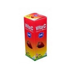 Vita C + Zinc Masticables (FARMACUNDINAMARCA) Sabor A Fresa Caja*100 tabletas