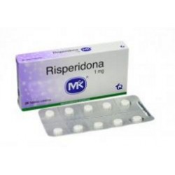 Risperidona 1 mg (FARMACUNDINAMARCA) Caja*20 Tabletas Cubiertas - Mk