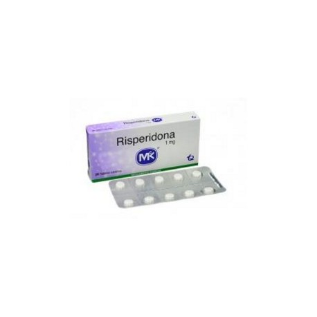 Risperidona 1 mg (FARMACUNDINAMARCA) Caja*20 Tabletas Cubiertas - Mk