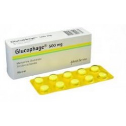 Glucophage 500 mg (FARMACUNDINAMARCA) Caja*30 Tabletas Lacadas_Merck Serono