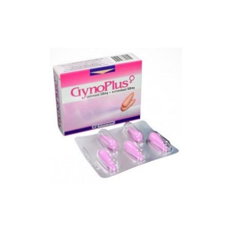 GynoPlus 100 mg +500 mg (FARMACUNDINAMARCA) Caja*10 Óvulos Vaginales_Laboratorios Quipropharma